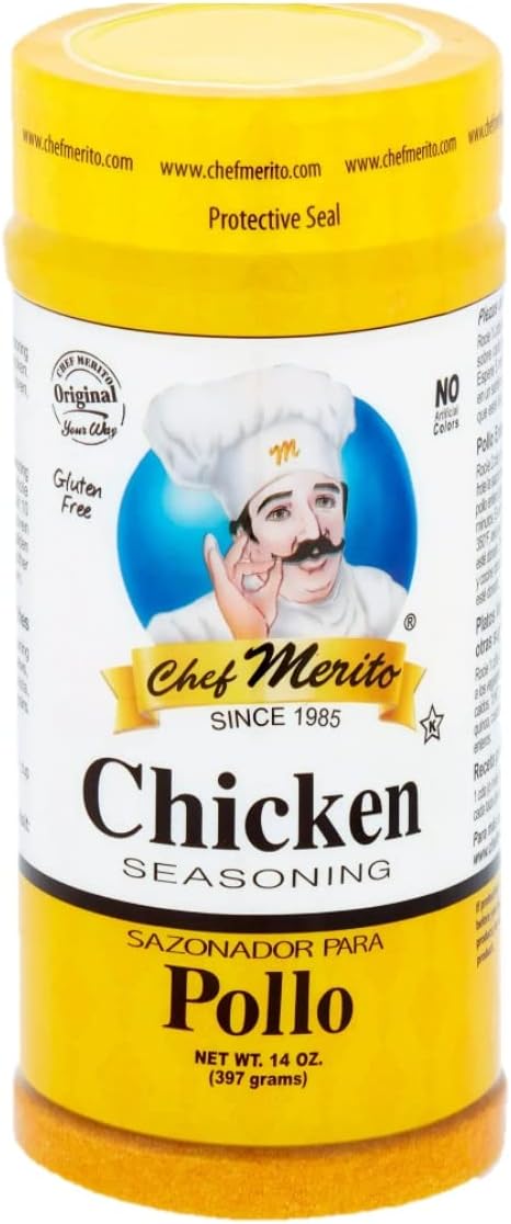 Chef Merito Carne Asada Meat Seasoning, 14 Ounce