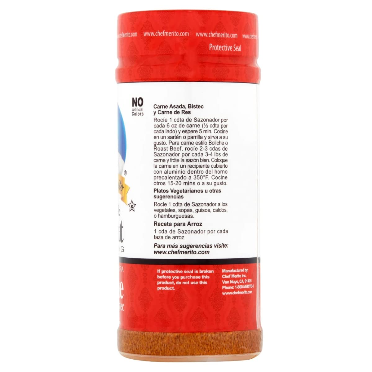 Chef Merito Chicken Seasoning - 3 oz jar